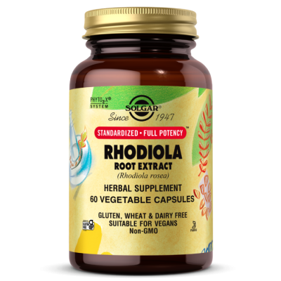 Solgar Rhodiola Capsules 60 Root Extract