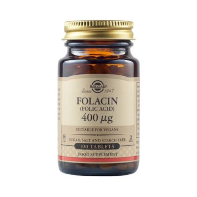 Solg. Folacin (Folic Acid) 400Mcg 100'S