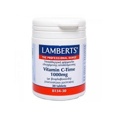 Lamberts Tr Vit C Plus Bioflav 1000Mg Tabs 30