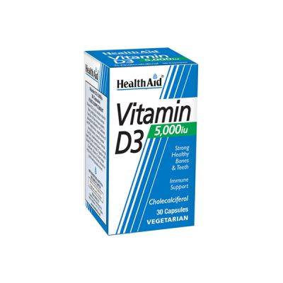 Health Aid Vitamin D3 5000Iu Capsules 30