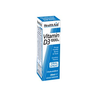 Health Aid Vitamin D3 20Ml Spray 1000Iu