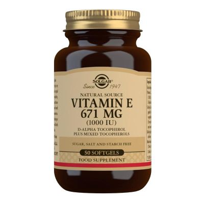 Solgar Vitamin E 671Mg(1000Iu) Capsules 50