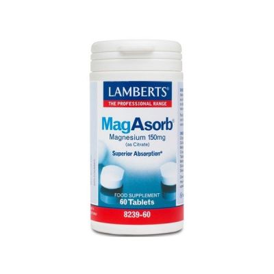 Lamberts Magasorb Magnesium 150Mg As Citrate 60Tabs