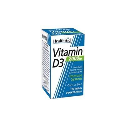 Health Aid Vitamin D3 2000Iu 120'S