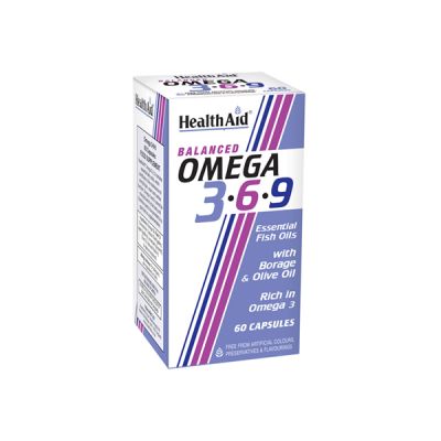 Health Aid Omega 3-6-9 Capsules 60 Tabs
