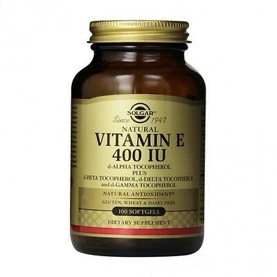 Solgar Vitamin E 400Iu 268Mg Capsules 100