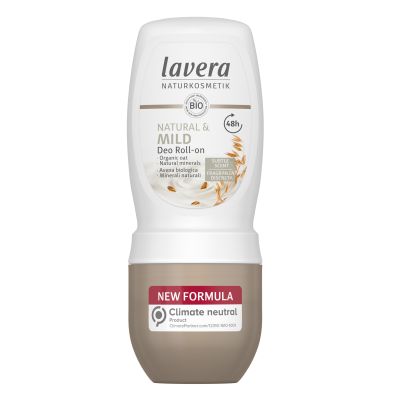 LAVERA, NATURAL MILD OAT DEO ROLL ON 50ML