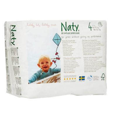 NATY, BABY NAPPIES NO4 8-15KG 22PCS (V)
