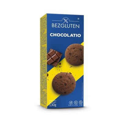 BEZGLUTEN, CHOCOLATE BISCUITS 130G GLUTEN FREE