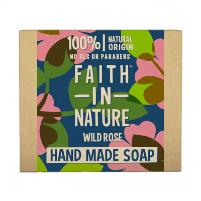 FAITH IN NATURE WILD ROSE HAND SOAP 100G
