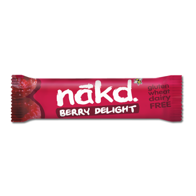 NAKD, BERRY DELIGHT FRUIT NUT BAR 35G