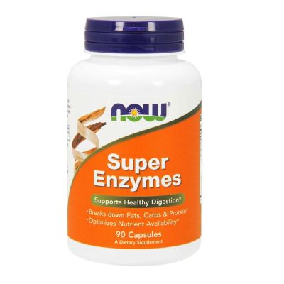 NOW, SUPER ENZYMES 90 TABS