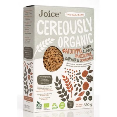 JOICE, CEREOUSLY ORGANIC BUCKWHEAT CEREAL 350G