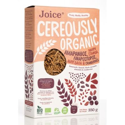 JOICE, CEREOUSLY ORGANIC AMARANTH CEREAL 350G