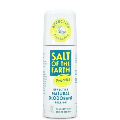 SALT OF THE EARTH, UNSCENTED DEO ROLL ON 75ML