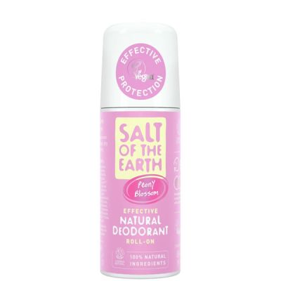 SALT OF THE EARTH, PEONY BLOSSOM DEO ROLL ON NATURAL 75ML