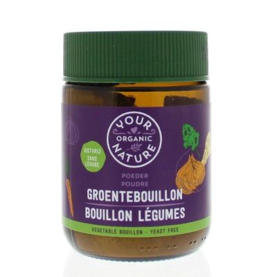 YOUR ORGANIC NATURE, CLEAR VEGETABLE BOUILON YEAST FREE 150G
