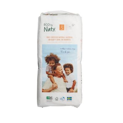 NATY ,DIAPERS SIZE 5 11-25KG 40 PCS