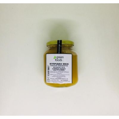 GREEN FOODS, UNBOILED CYPRUS HONEY 500G